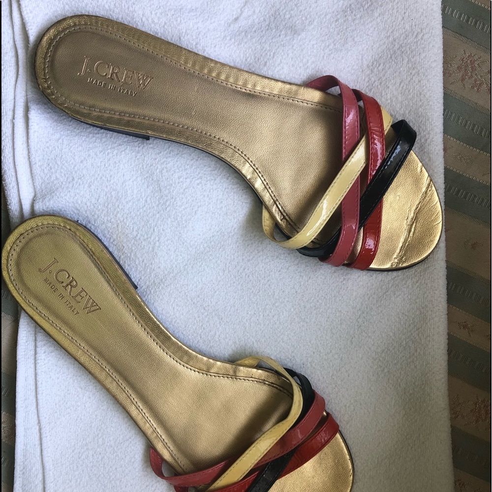 JCREW sandals Made In Italy.